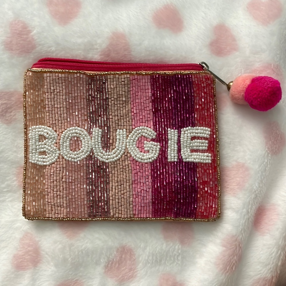 Beaded Bougie pouch